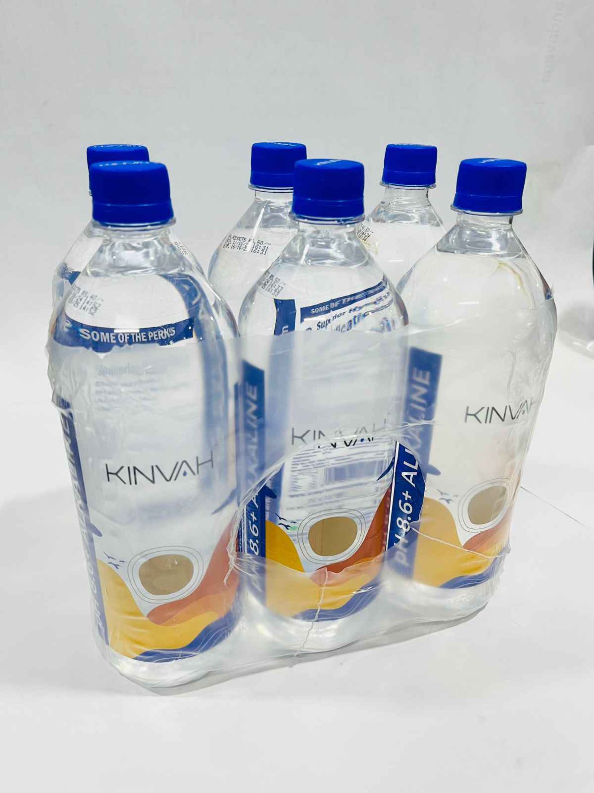 Kinvah Alkaline Water - 1 Liter - 6 Bottles