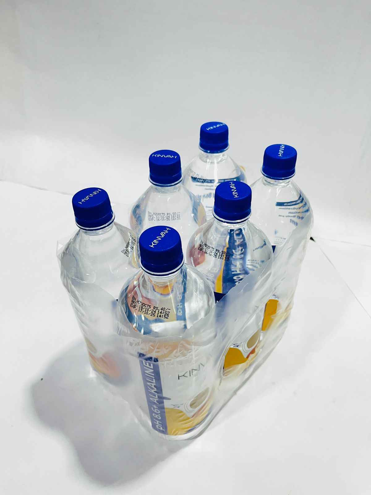 Kinvah Alkaline Water - 1 Liter - 6 Bottles