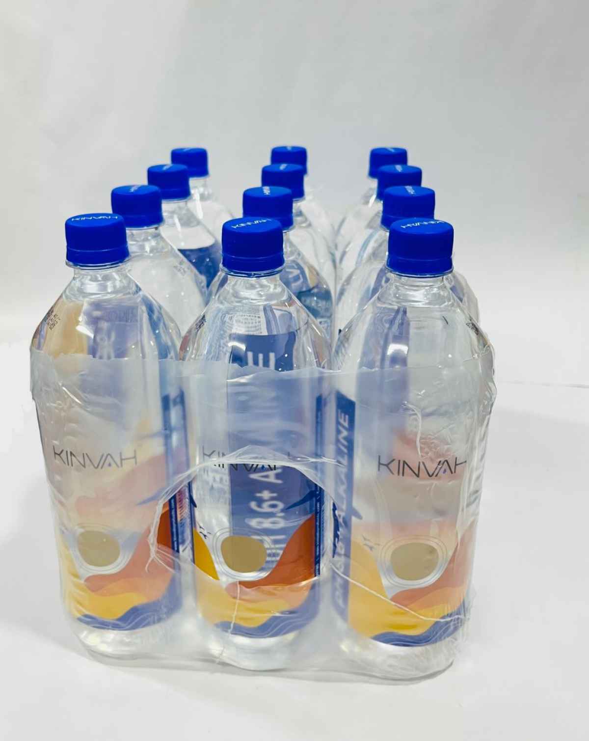 Kinvah Alkaline Water - 1 Liter - 12 Bottles