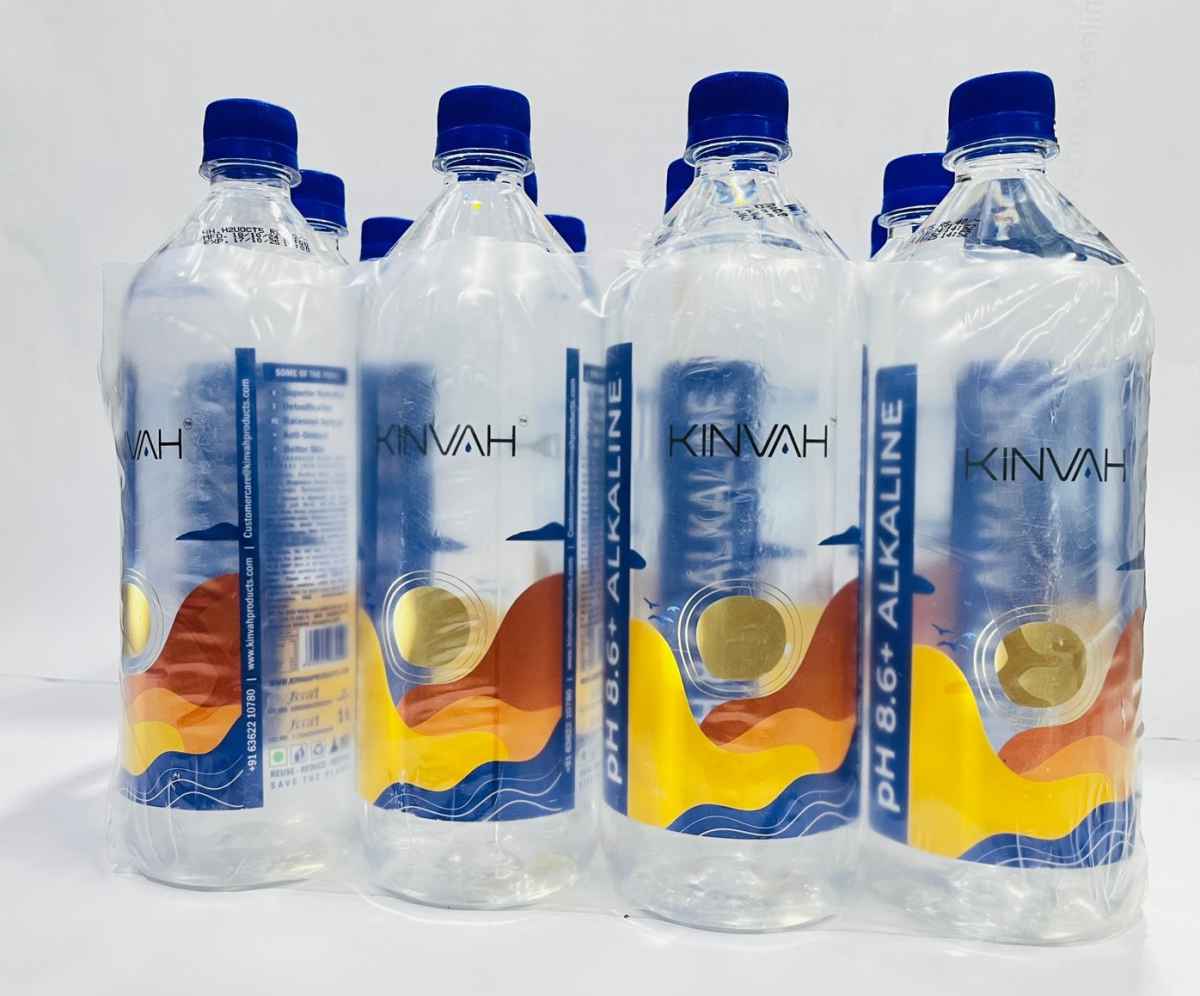 Kinvah Alkaline Water - 1 Liter - 12 Bottles