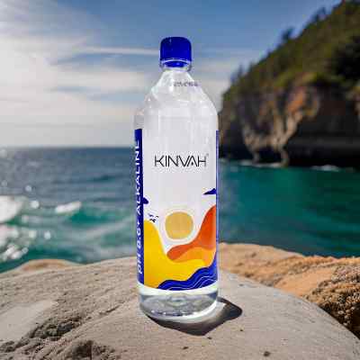 Kinvah Alkaline Water - 1 Liter with 6 Bottles Pack